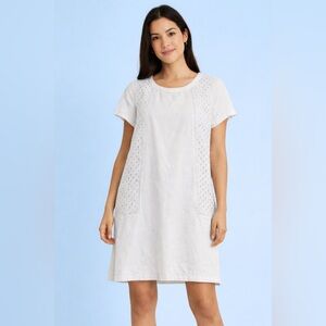 Skies Are Blue Linen/Cotton Dress
